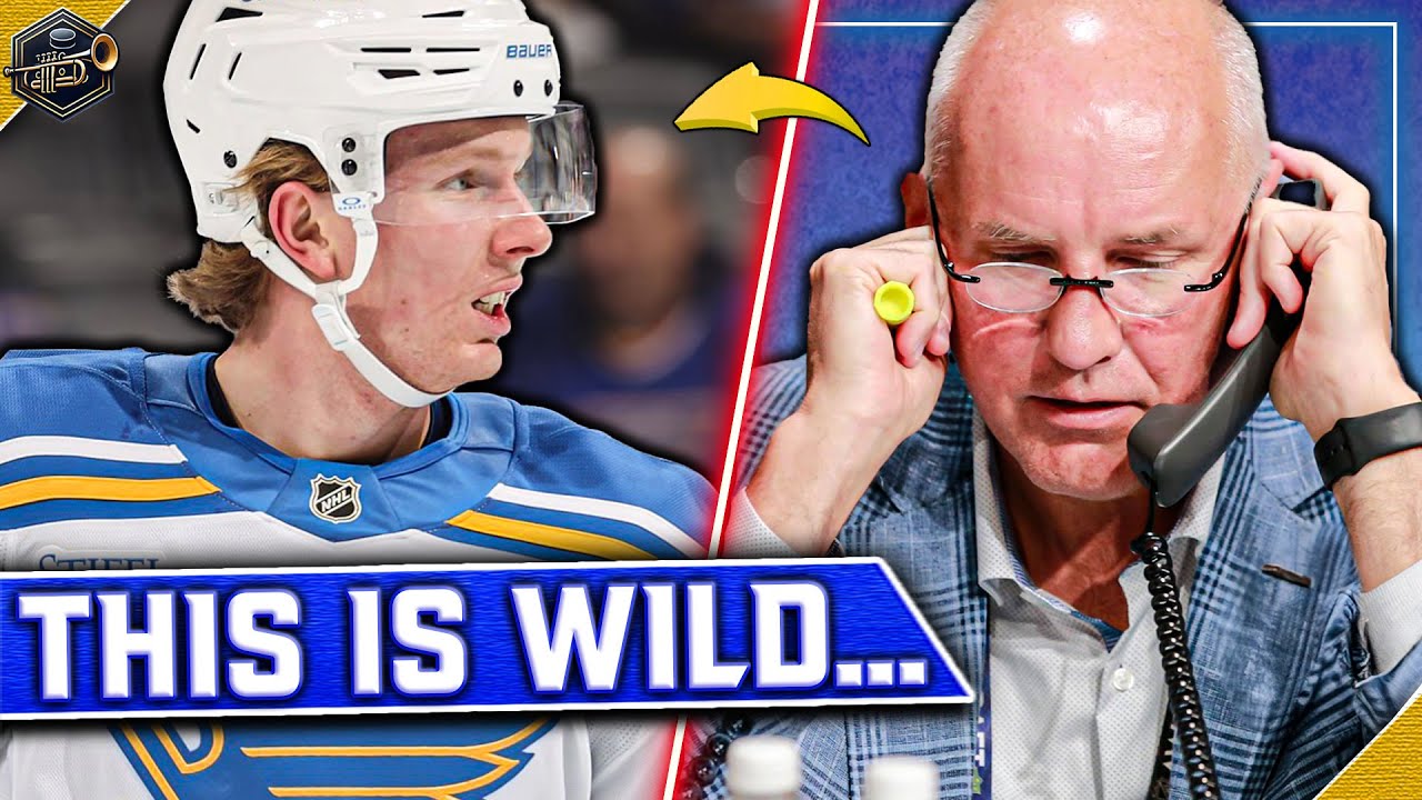 It just got VERY INTERESTING for the St. Louis Blues...