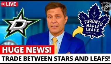 2 HOURS AGO! LEAFS MAKING A STUNNING TRADE WITH THE DALLAS STARS! $31M STAR COMING TO TORONTO?