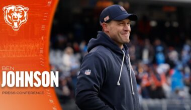 Ben Johnson: Bears looking to play fast, confident Saturday | Press Conference