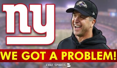 🚨NOT GOOD! Giants Just Got MAJOR BREAKING NEWS ft. John Harbaugh