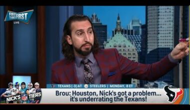 FIRST THINGS FIRST | Nick Wright DOUBTS Houston Texans Will WIN With CJ Stroud In The Playoffs | NFL