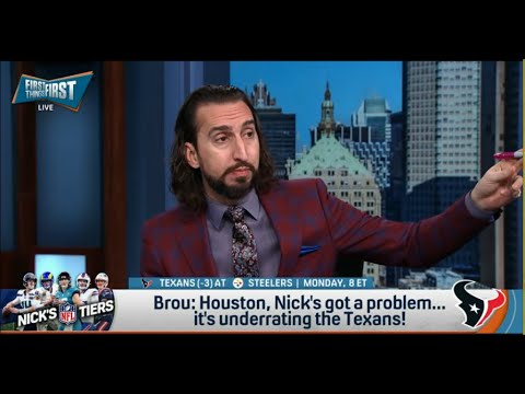 FIRST THINGS FIRST | Nick Wright DOUBTS Houston Texans Will WIN With CJ Stroud In The Playoffs | NFL