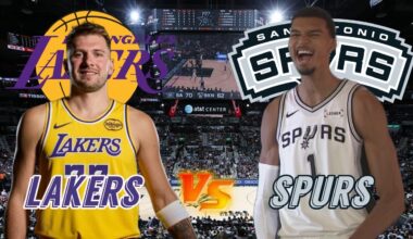 Los Angeles Lakers vs San Antonio Spurs Live Play by Play & Scoreboard