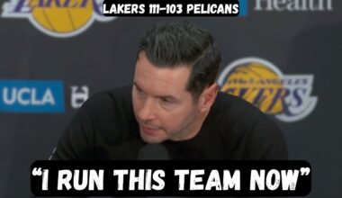 JJ Redick Postgame Interview - Los Angeles Lakers vs New Orleans Pelicans