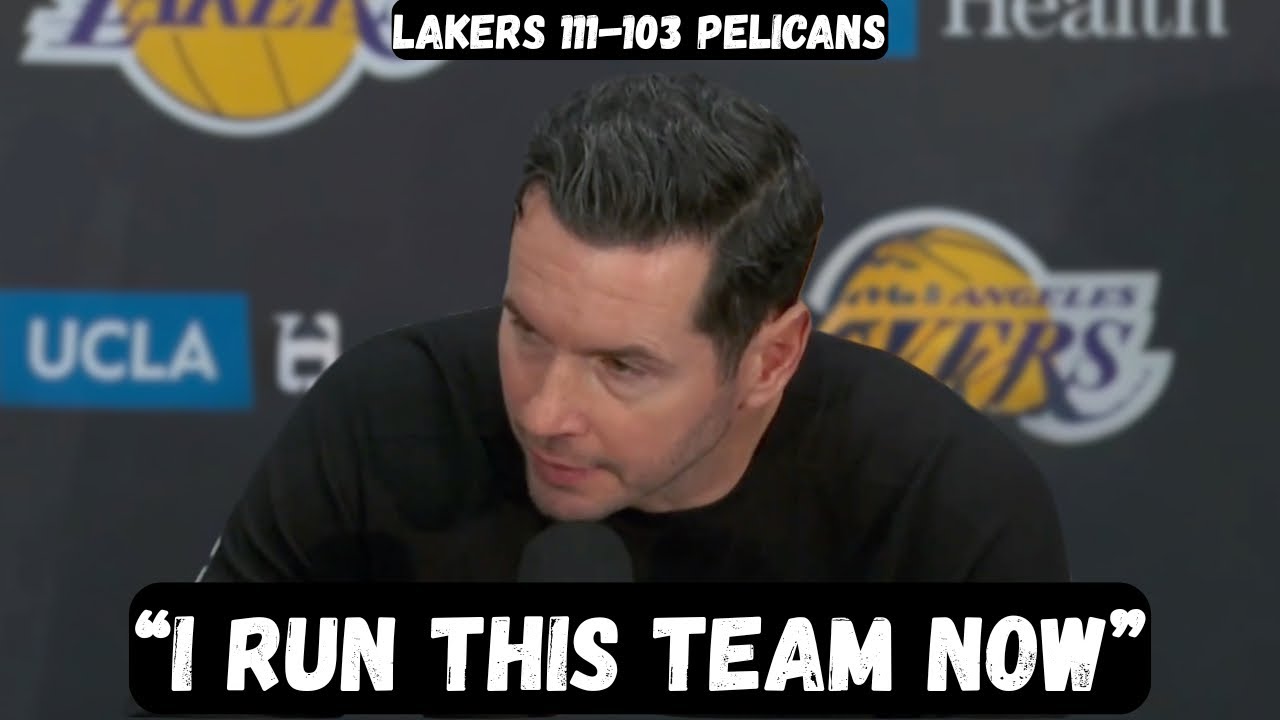JJ Redick Postgame Interview - Los Angeles Lakers vs New Orleans Pelicans