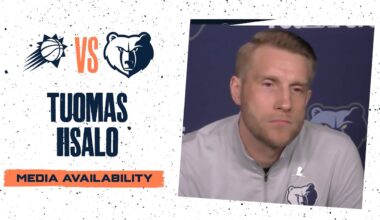 Tuomas Iisalo Press Conference | Grizzlies vs. Suns