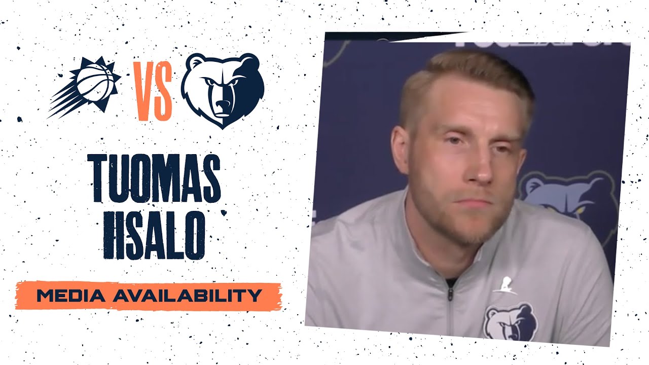 Tuomas Iisalo Press Conference | Grizzlies vs. Suns