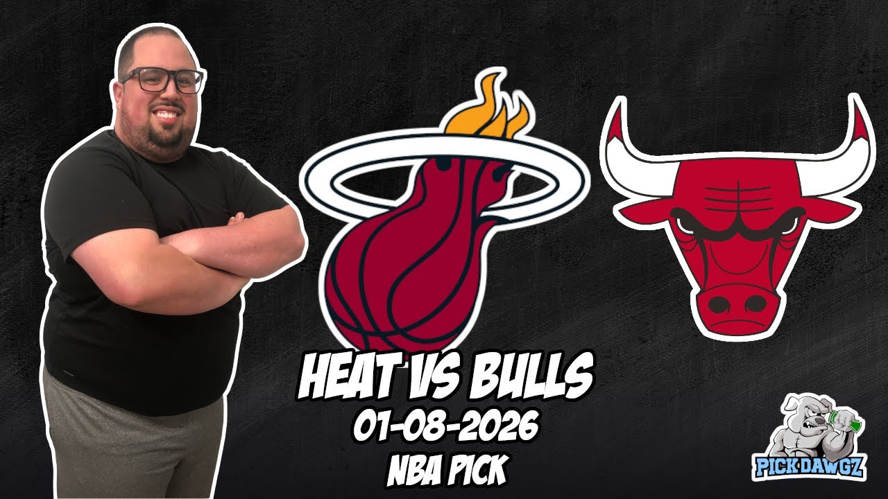 Miami Heat vs Chicago Bulls 1/8/26 NBA Free Picks & Prediction | NBA Betting Tips