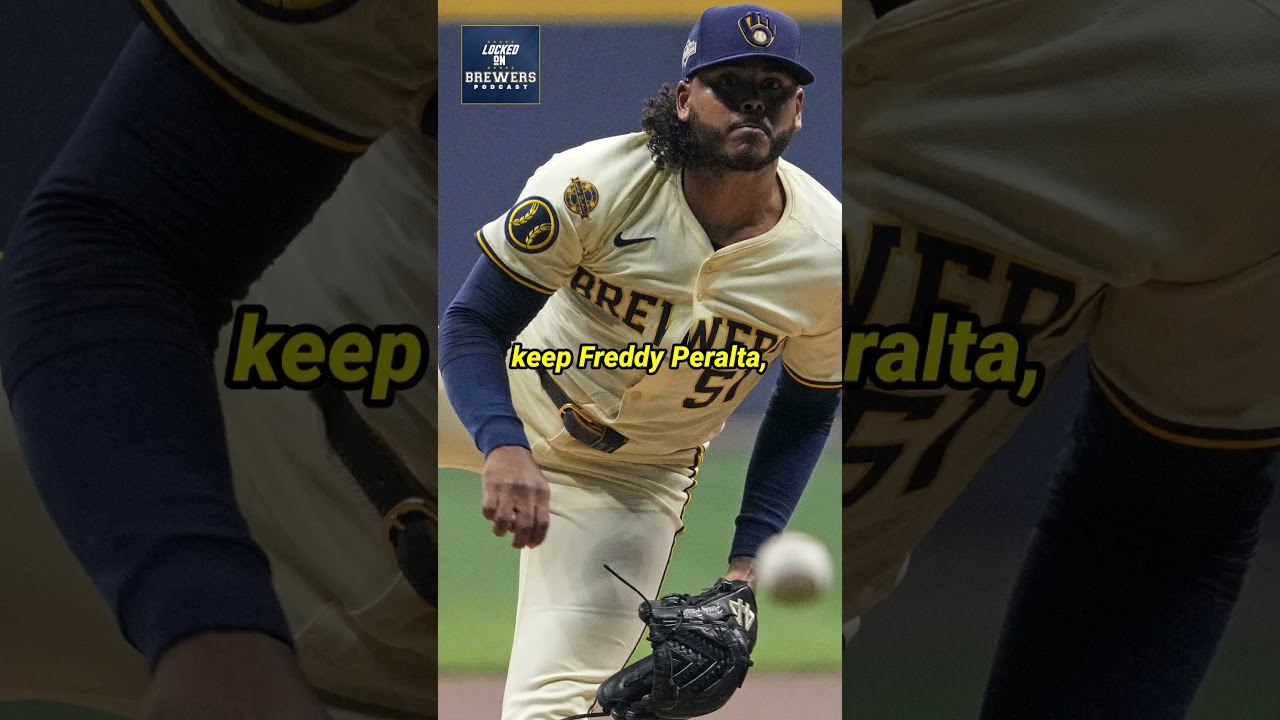 Should the Brewers not take offers on Peralta?? #shorts #brewers #mlb