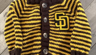 Handmade baby gift from Giants friend