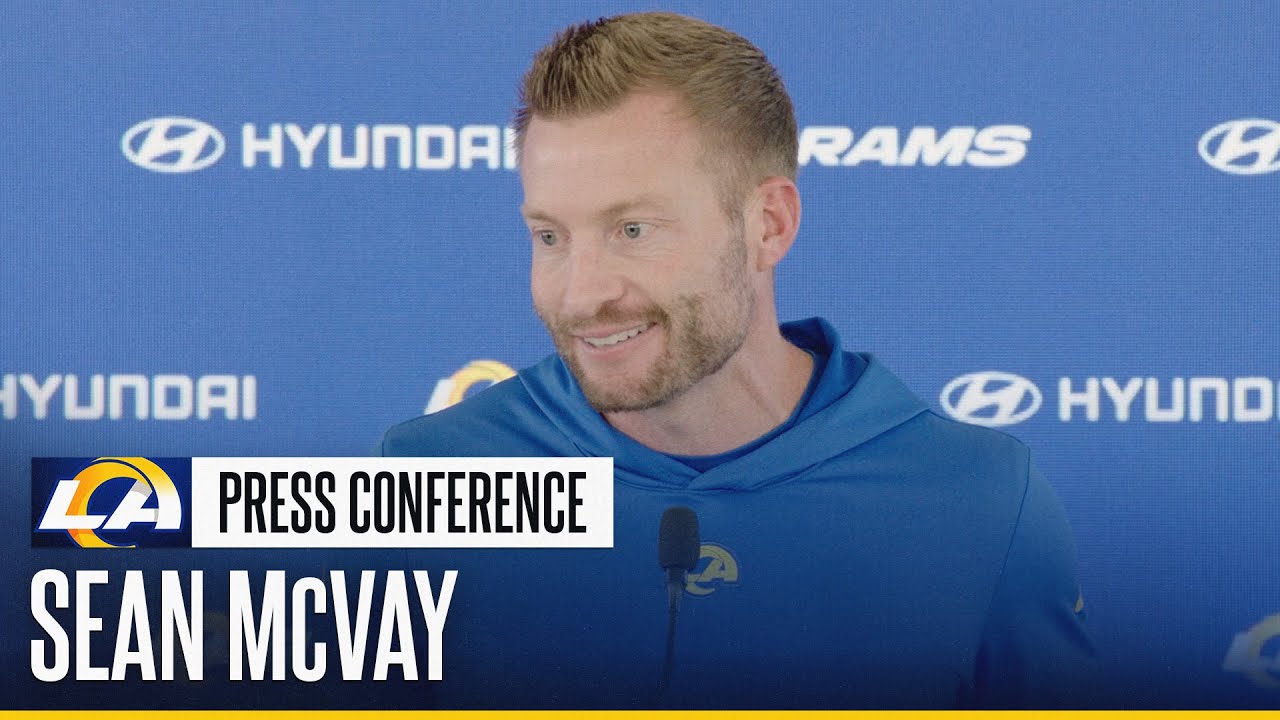 Sean McVay On Injury Updates Ahead Of Wild Card Matchup, Quentin Lake's Impact & Sense Of Urgency