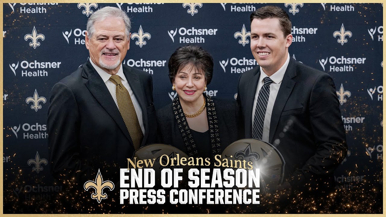 Kellen Moore & Mickey Loomis Recap 2025 NFL Season | New Orleans Saints LIVE