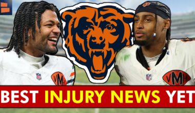 🚨Chicago Bears Get BEST INJURY NEWS ALL YEAR!