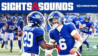 🗣️ Sights & Sounds: Giants Beat Cowboys in Week 18 | New York Giants