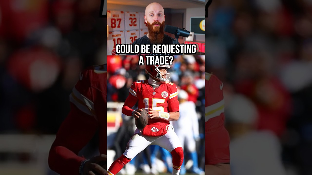 Mahomes could request a trade if the Chiefs keep this up…