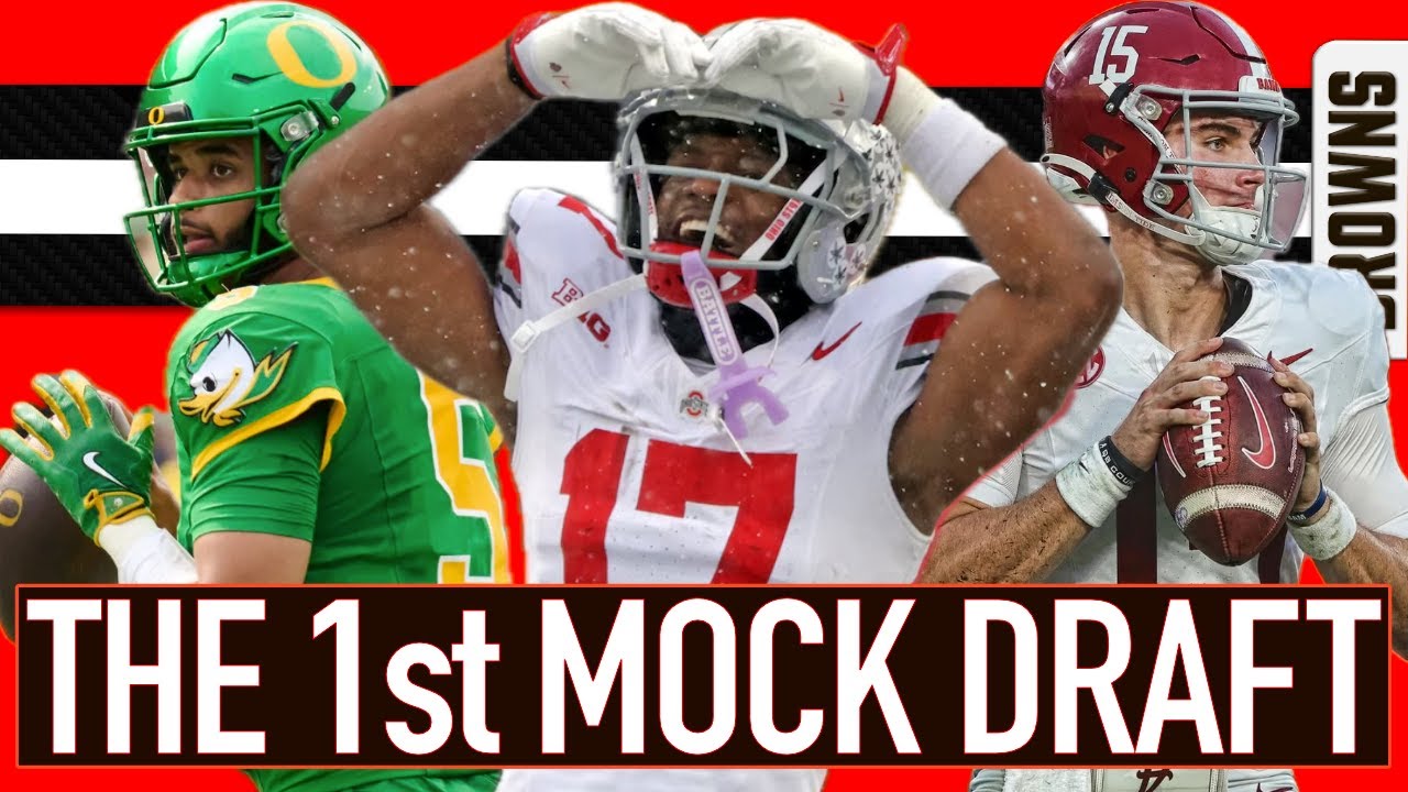 MY FIRST BROWNS MOCK DRAFT OF THE OFFSEASON