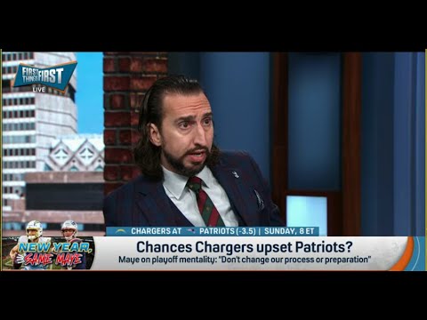 FIRST THINGS FIRST | Nick Wright BELIEVES New England Patriots Could Be UPSET By Los Angeles | NFL
