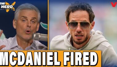 Colin Cowherd REACTS to Dolphins FIRING Mike McDaniel: John Harbaugh to Miami? | THE HERD NFL
