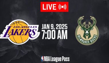 NBA LIVE! Los Angeles Lakers vs Milwaukee Bucks | January 9, 2026 | NBA Today NBA 2K26 Gameplay