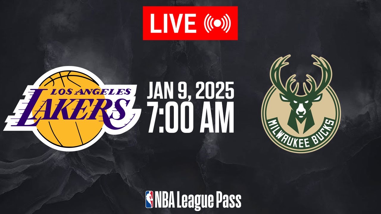 NBA LIVE! Los Angeles Lakers vs Milwaukee Bucks | January 9, 2026 | NBA Today NBA 2K26 Gameplay