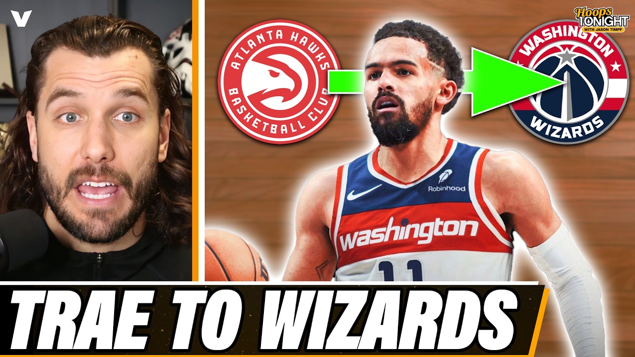 Wizards make HUGE GAMBLE trading for Trae Young from Atlanta Hawks | NBA Reaction