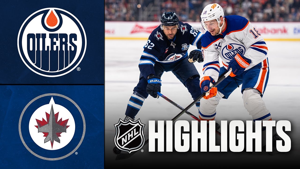 Oilers vs. Jets | NHL Highlights | January 08, 2026