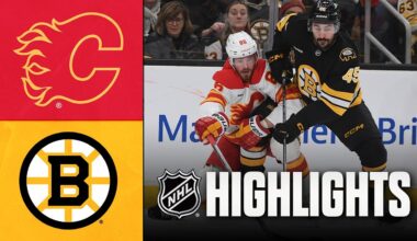 Flames vs. Bruins | NHL Highlights | January 08, 2026