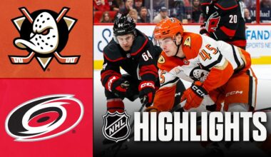 Ducks vs. Hurricanes | NHL Highlights | January 08, 2026