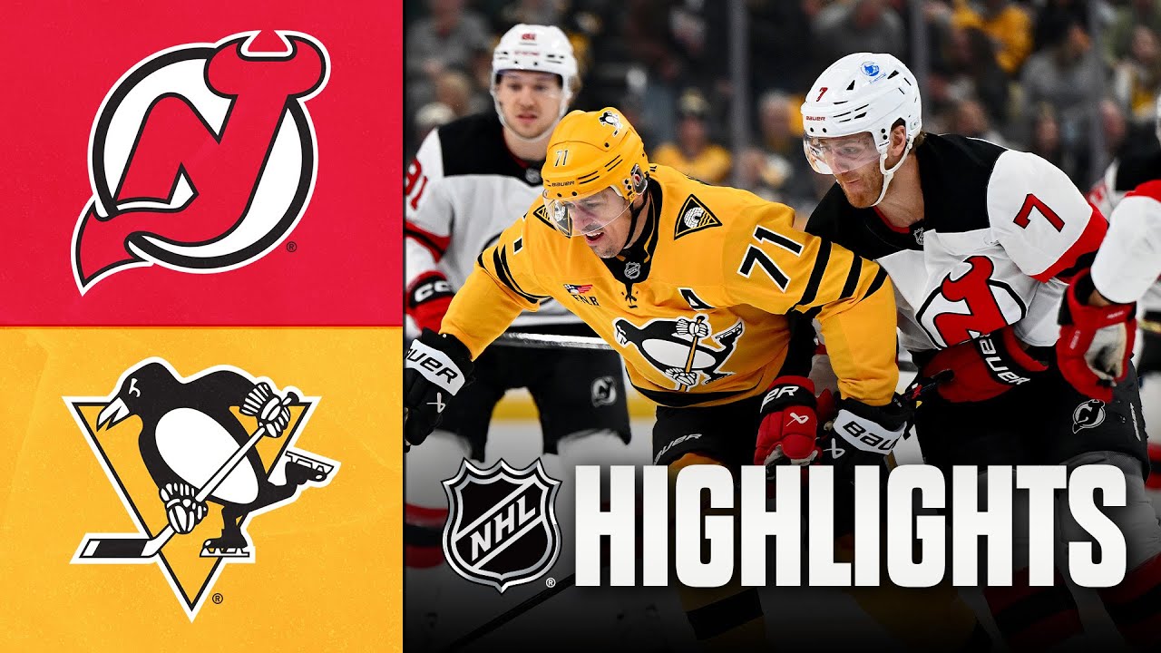 Devils vs. Penguins | NHL Highlights | January 08, 2026