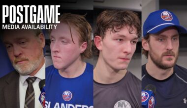 New York Islanders Postgame Availability | NYI 1 at NSH 2 (SO)