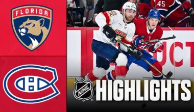 Panthers vs. Canadiens | NHL Highlights | January 08, 2026