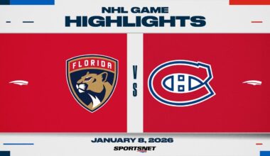 NHL Highlights | Panthers vs. Canadiens - January 8, 2026