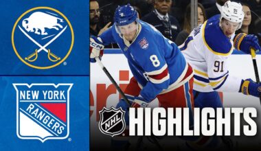 Sabres vs. Rangers | NHL Highlights | January 08, 2026