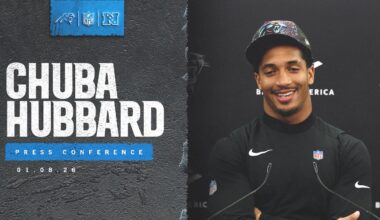 Chuba Hubbard talks playoff mentality | Carolina Panthers