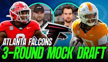 Atlanta Falcons 3 Round Mock Draft | PFF