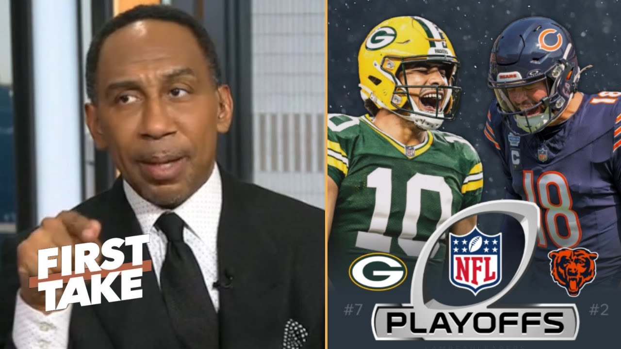FIRST TAKE | "Caleb will be a nightmare for GB's defense" - Stephen A. predicts Packers vs Bears