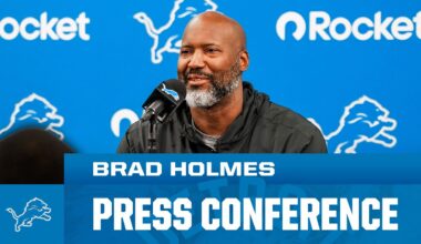 Brad Holmes Press Conference | Jan. 8, 2026