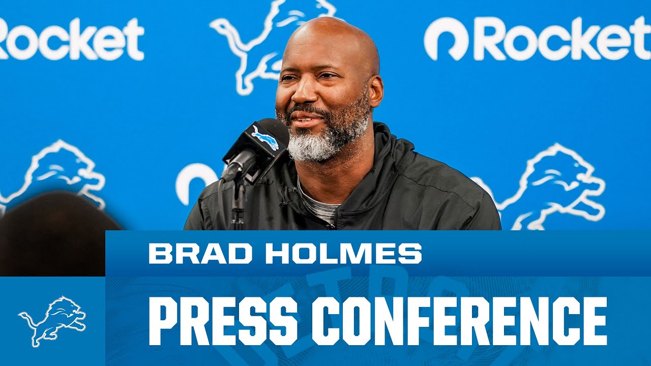 Brad Holmes Press Conference | Jan. 8, 2026