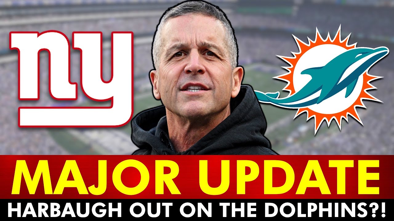 🚨Giants News: Dolphins "NOT A THREAT" To Steal John Harbaugh From New York Giants