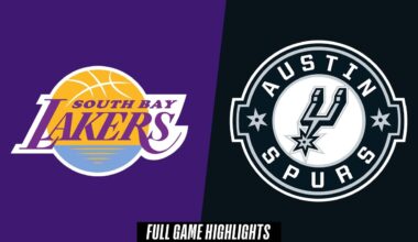 South Bay Lakers vs. Austin Spurs - Game Highlights