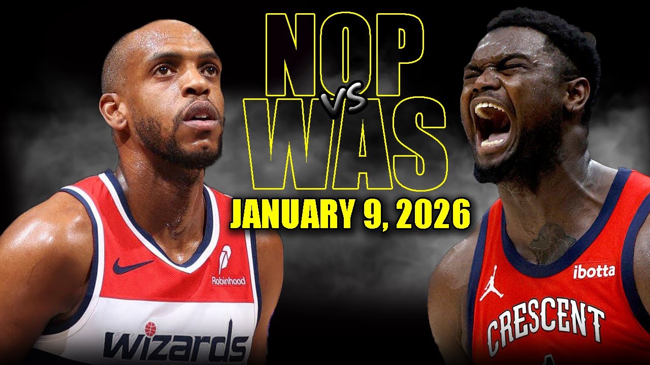 Washington Wizards vs New Orleans Pelicans Full Game Highlights – January 9, 2026 | NBA Season