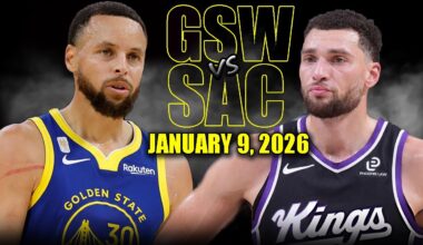 Golden State Warriors vs Sacramento Kings Full Game Highlights - January 9, 2026 | NBA Season
