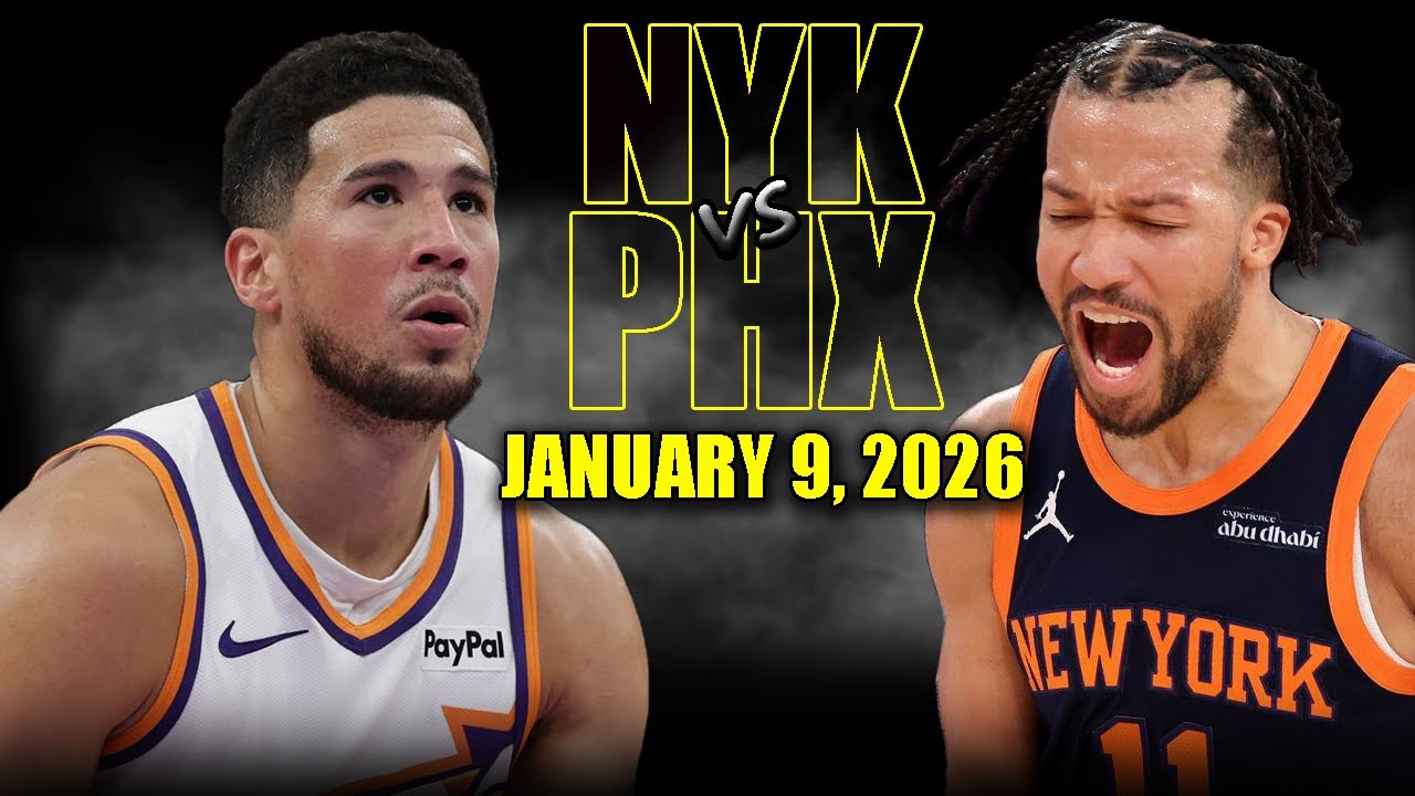 New York Knicks vs Phoenix Suns Full Game Highlights – January 9, 2026 | NBA Season