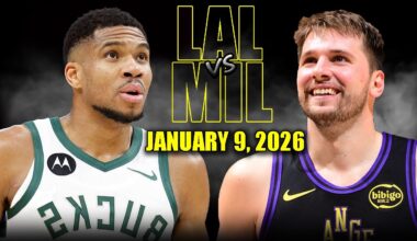 Los Angeles Lakers vs Milwaukee Bucks Full Game Highlights – January 9, 2026 | NBA Season