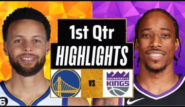 Golden State Warriors vs Sacramento Kings Full Game Highlights 1st Qtr | Jan 9 | 2026 NBA Highlights