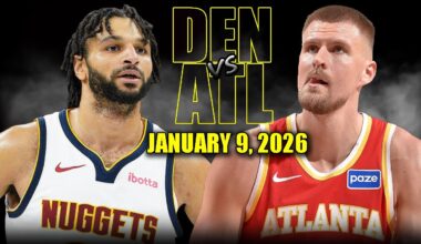 Denver Nuggets vs Atlanta Hawks Full Game Highlights – January 9, 2026 | NBA Season