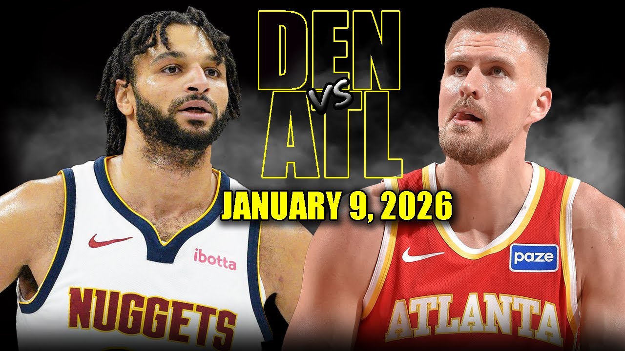 Denver Nuggets vs Atlanta Hawks Full Game Highlights – January 9, 2026 | NBA Season