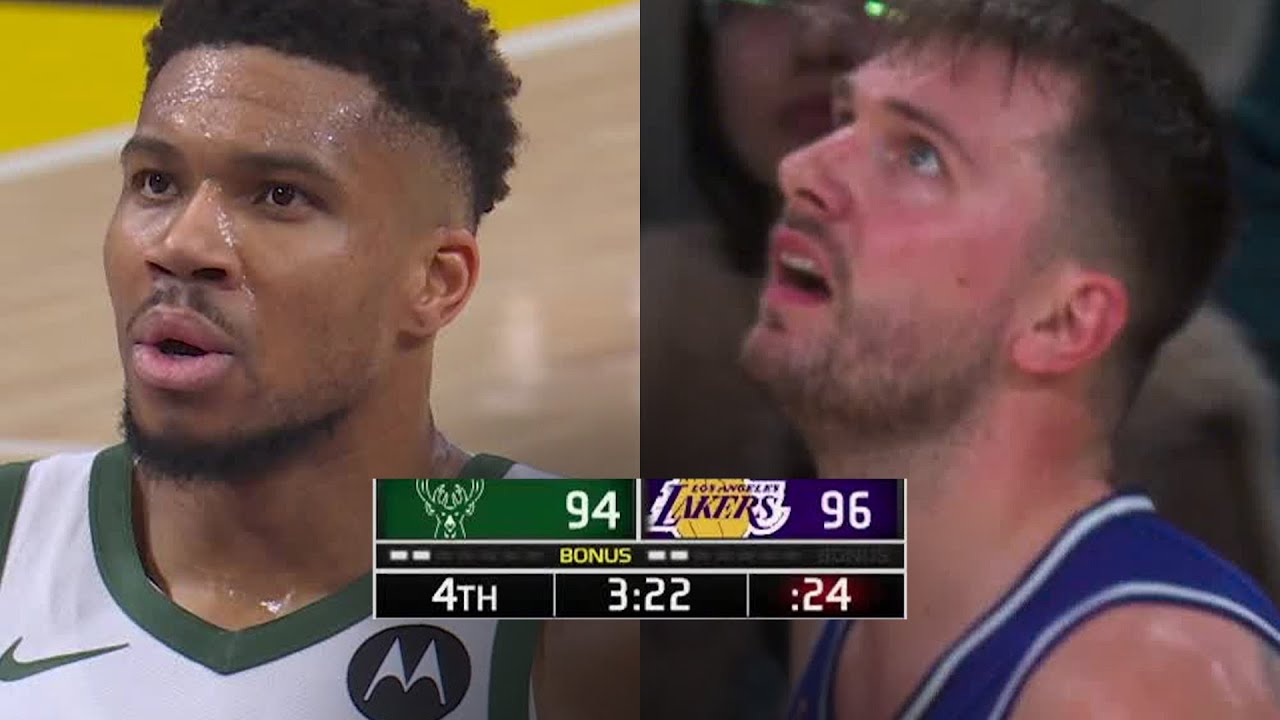 Final 3:33 WILD ENDING Lakers vs Bucks | January 9, 2026