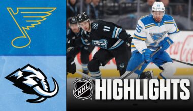 Blues vs. Mammoth | NHL Highlights | January 09, 2026