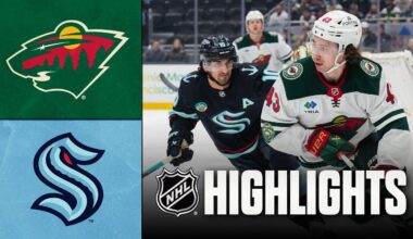 Wild vs. Kraken | NHL Highlights | January 08, 2026